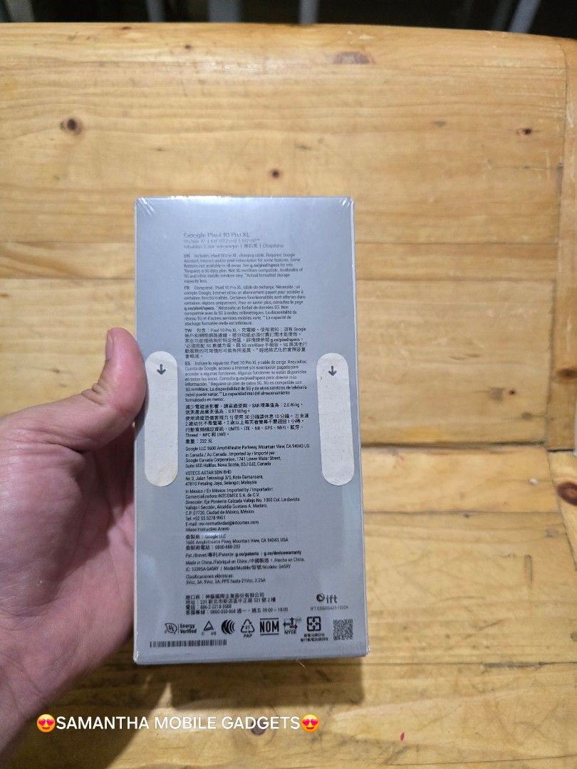 Google Pixel 10 Pro XL 512gb Openline (Category: Google Pixel) located in Manila. Submitted by lenweltong05295 (Listing ID 1394378586, Image 3). Description: Google Pixel 10 Pro XL 512gb Openline Brandnew Sealed with Warranty With Warranty Onhand Stock.