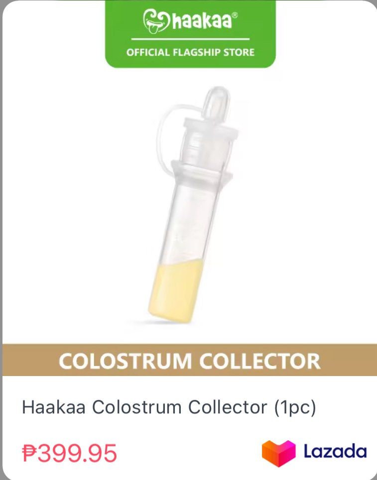 Hakaa colostrum collector (sealed w/o box) (Category: Breastfeeding & Bottle Feeding) located in Pasig City. Submitted by chase.declutter1 (Listing ID 1394247007, Image 1). Description: .