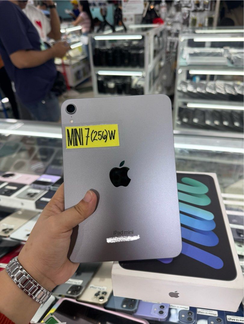 Ipad Mini 7 256gb Wifi No issue 94% batt (Category: iPad) located in San Juan City. Submitted by javedsgadgetshop (Listing ID 1394242281, Image 2). Description: INSTALLMENT OPTIONS : SPAY LATER / GGIVES / CREDIT CARD! WE BUY AND SELL SO PWEDE MAGBINTA OR SWAP ! Quick Specs : 💵 Ipad Mini 7 •256gb •NTC Variant •94% batt health •Wifi Only •95% Smoothness •No hidden issue | No Repaired •100% Authentic | Not Refurbished •w/ Box Charger & store warran