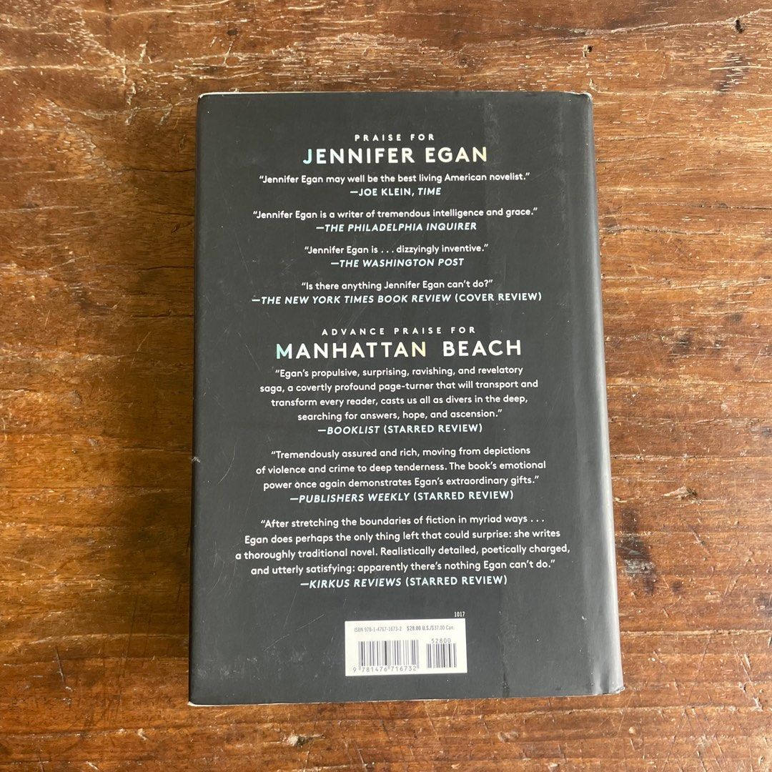 Jennifer Egan - Manhattan Beach hb (Category: Storybooks) located in Iloilo. Submitted by spkycch_books (Listing ID 1394217450, Image 3). Description: 🔖PAYO; no reservations 🔖mop: GCash 🔖shipping: J&T (weekends only) 🔖no rush shipping ❗️ 🔖cut-off of orders: Fridays ‼️Pls don’t make offers if you’re undecided/not actually buying. ‼️Final price posted. Loc: Iloilo ❌ meet-ups; pick-up only Thank you ❤️😊.