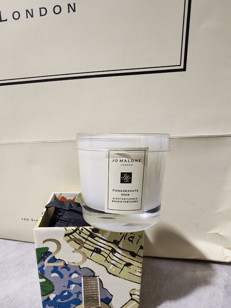 Vela Perfumada Jo Malone Peony & Blush Suede 60g - Aroma Elegante Y Duradero Para Tu Hogar