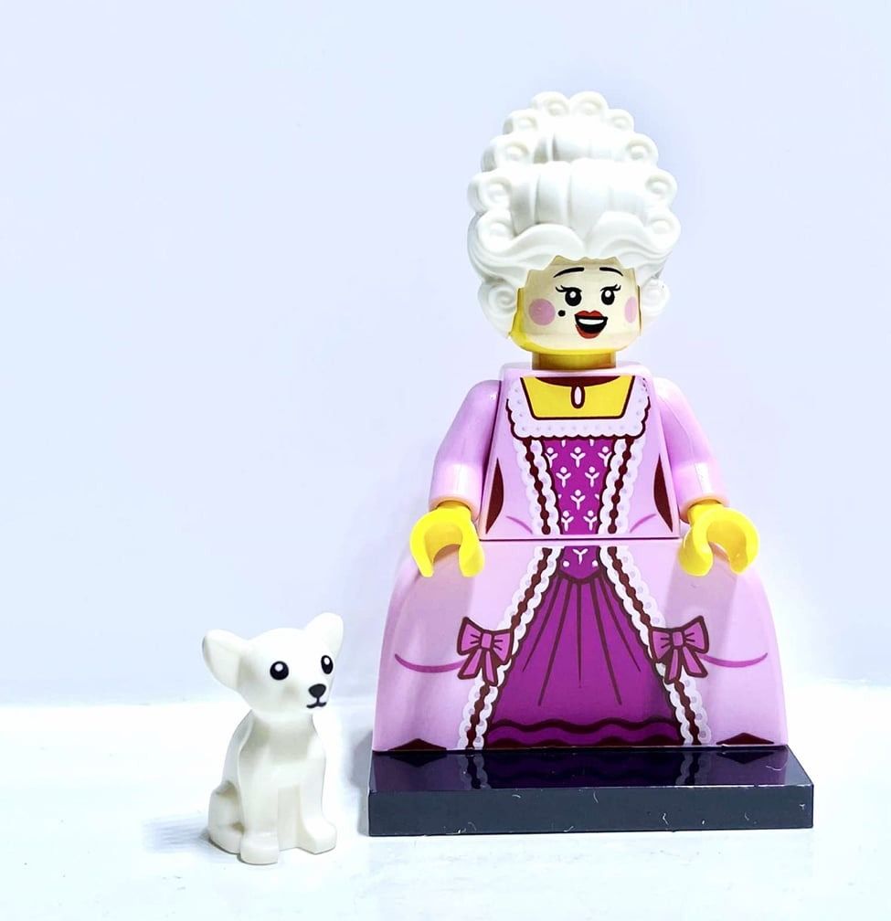 LEGOMinifigure Rococo Aristocrat, Series 24 (Complete Set with Stand ...