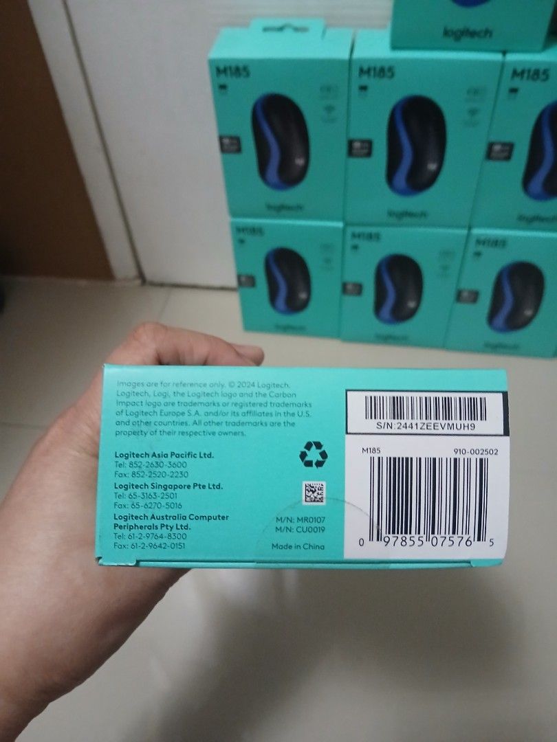 Logitech Mouse M185 (Category: Computer Keyboard) located in Mabalacat. Submitted by michelle.m.d. (Listing ID 1394144891, Image 2). Description: Branded, brand new ✨️ Logitech mouse M185🖱For sale 350 only.🤑 Logitech Wireless mouse M185 12M Battery Life, 10-Meter Wireless Range Smooth Cursor Control with one battery na Branded, brand new 650 regular price sa Mall. 11pcs available..