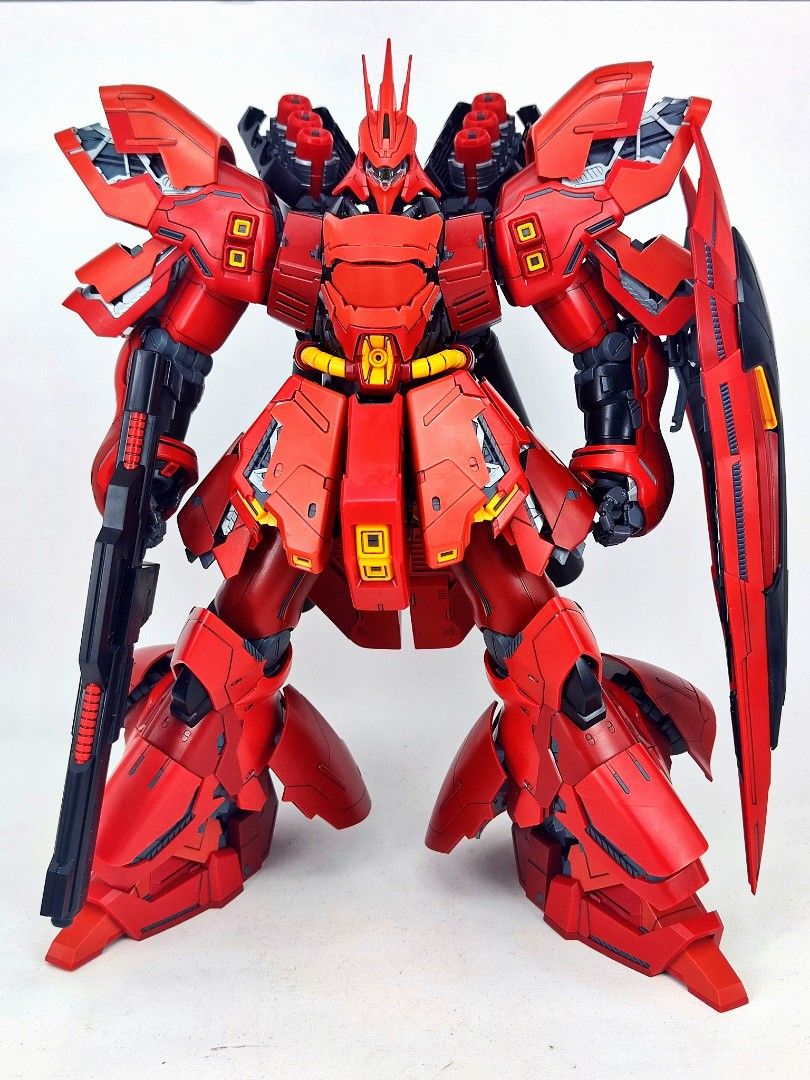 MG 1/100 sazabi ver ka gundam(COMISSION BUILD) (Category: Gundam Model Kits) located in Singapore. Submitted by destupidus (Listing ID 1394357801, Image 2). Description: comission build, if interested in my service check my listing 🫠 .