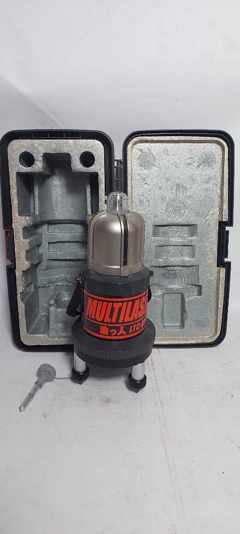 Multi leveling Laser Tested working In Good condition Japan Battery operated 1250php (Category: Construction Tools & Equipment) located in Quezon City. Submitted by jpnvintageonline (Listing ID 1394239641, Image 3). Description: Multi leveling Laser Tested working In Good condition Japan Battery operated 1250php .