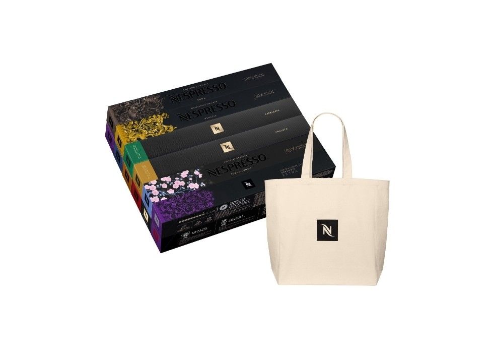 Nespresso Tote Bag (Category: Tote Bags) located in Mandaluyong City. Submitted by deegue (Listing ID 1394380417, Image 1). Description: .