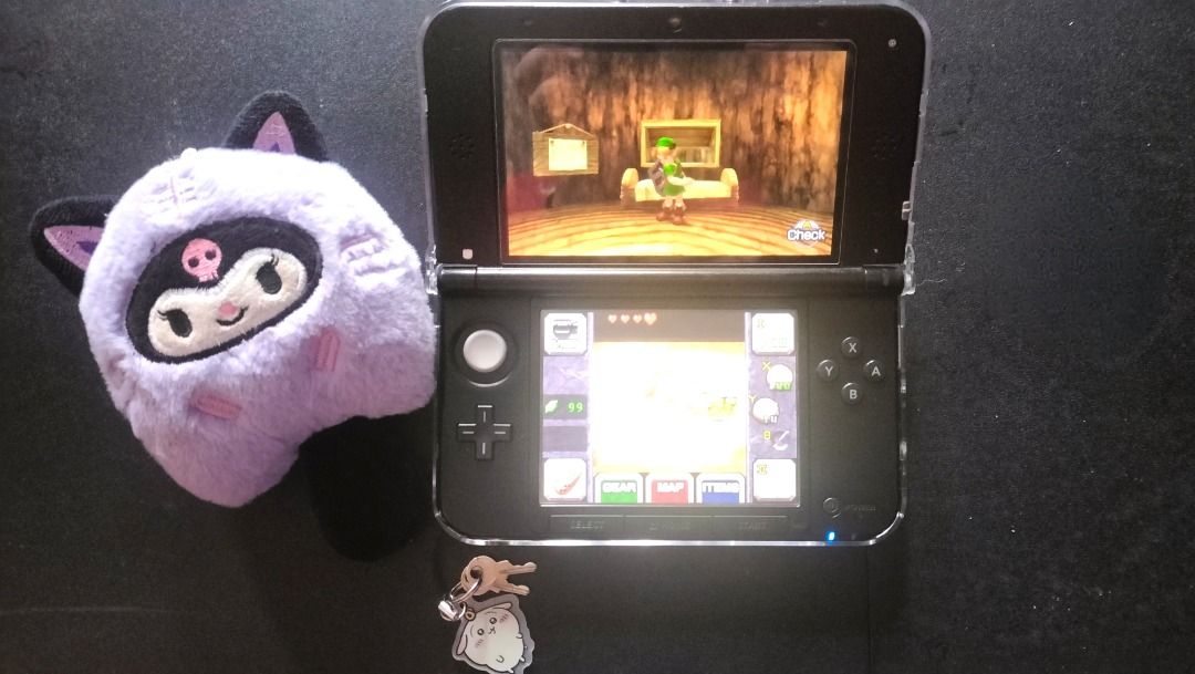 Nintendo 3DS LL (Category: Nintendo) located in Angono. Submitted by pricefield4ever (Listing ID 1394286489, Image 1). Description: Nintendo 3DS LL – ⚫🖤 Looking for a new home for my well-loved 3DS LL! (´｡• ᵕ •｡`) It’s in good condition and fully playable~ Luma 13.3.3 CFW with tons of homebrew apps: Twilight Menu, FourthTube, Korg, etc. Inclusions: ♡ 128GB SanDisk Extreme SD card included ♡ With Circle Pad Pro & original charger + japanese charg