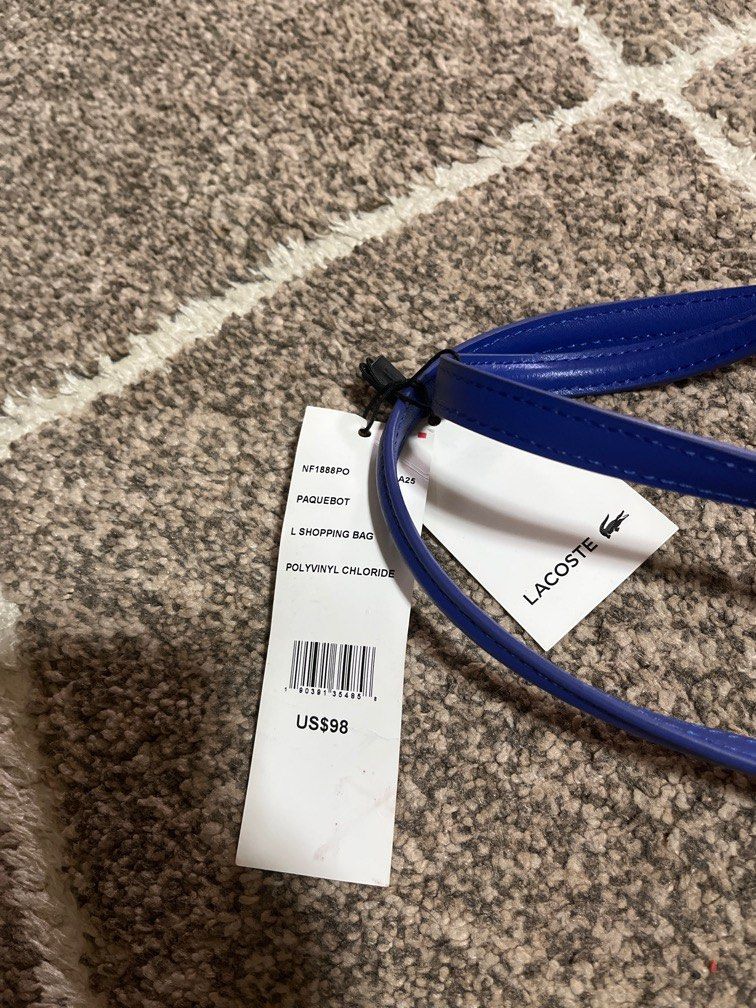 Original LACOSTE TOTE BAG (Category: Luxury Bags & Wallets) located in Manila. Submitted by ty_imported_goods (Listing ID 1394254285, Image 2). Description: Original from u.s lacoste shop Reason for selling: i have 3pc of these Selling it for just ₱5k instead of 5,600 plus tax. With lacoste paper bag G cash payment.