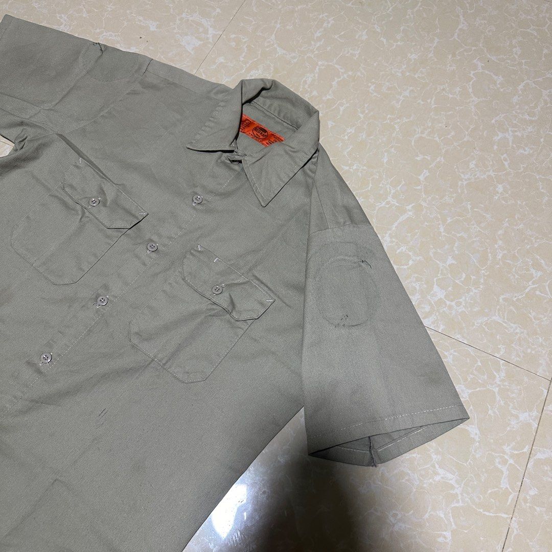 Red Kap Dickies Alternative Polo (Category: Tshirts & Polo Shirts ) located in Marilao. Submitted by gotemph (Listing ID 1394266266, Image 2). Description: Size Medium 22x30 Minimal Issues .