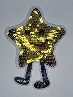 Sequin Star Patch (Gold/Pink/Purple)64176548422273110