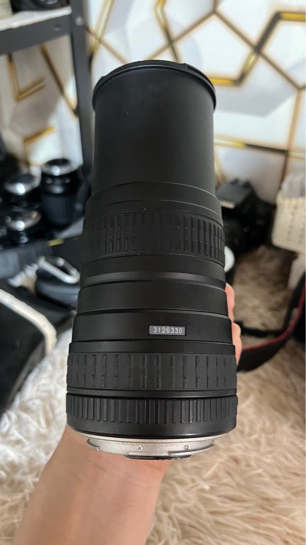 Sigma Zoom Lens 100-30mm ef-mount (Category: Lens & Kits) located in Manila. Submitted by mysticfox-2237 (Listing ID 1394365870, Image 3). Description: Sigma telephoto lens 100-300mm for canon ef efs mount working outofocus working manual no issue loc paranaque .
