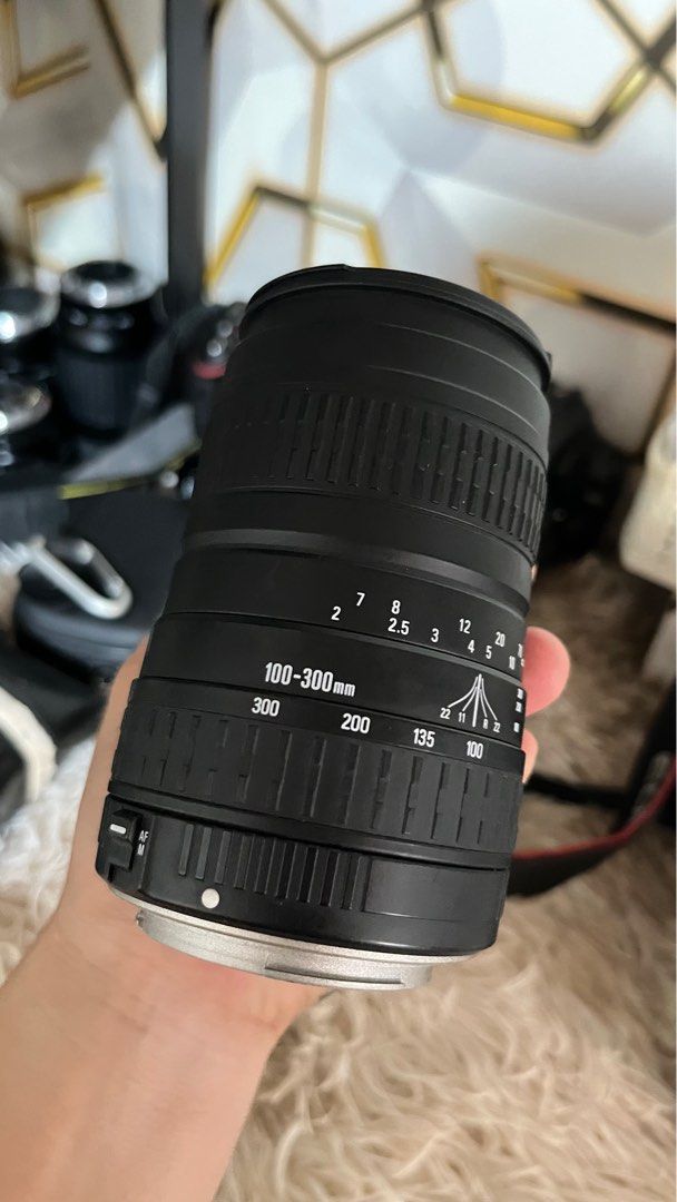 Sigma Zoom Lens 100-30mm ef-mount (Category: Lens & Kits) located in Manila. Submitted by mysticfox-2237 (Listing ID 1394365870, Image 1). Description: Sigma telephoto lens 100-300mm for canon ef efs mount working outofocus working manual no issue loc paranaque .