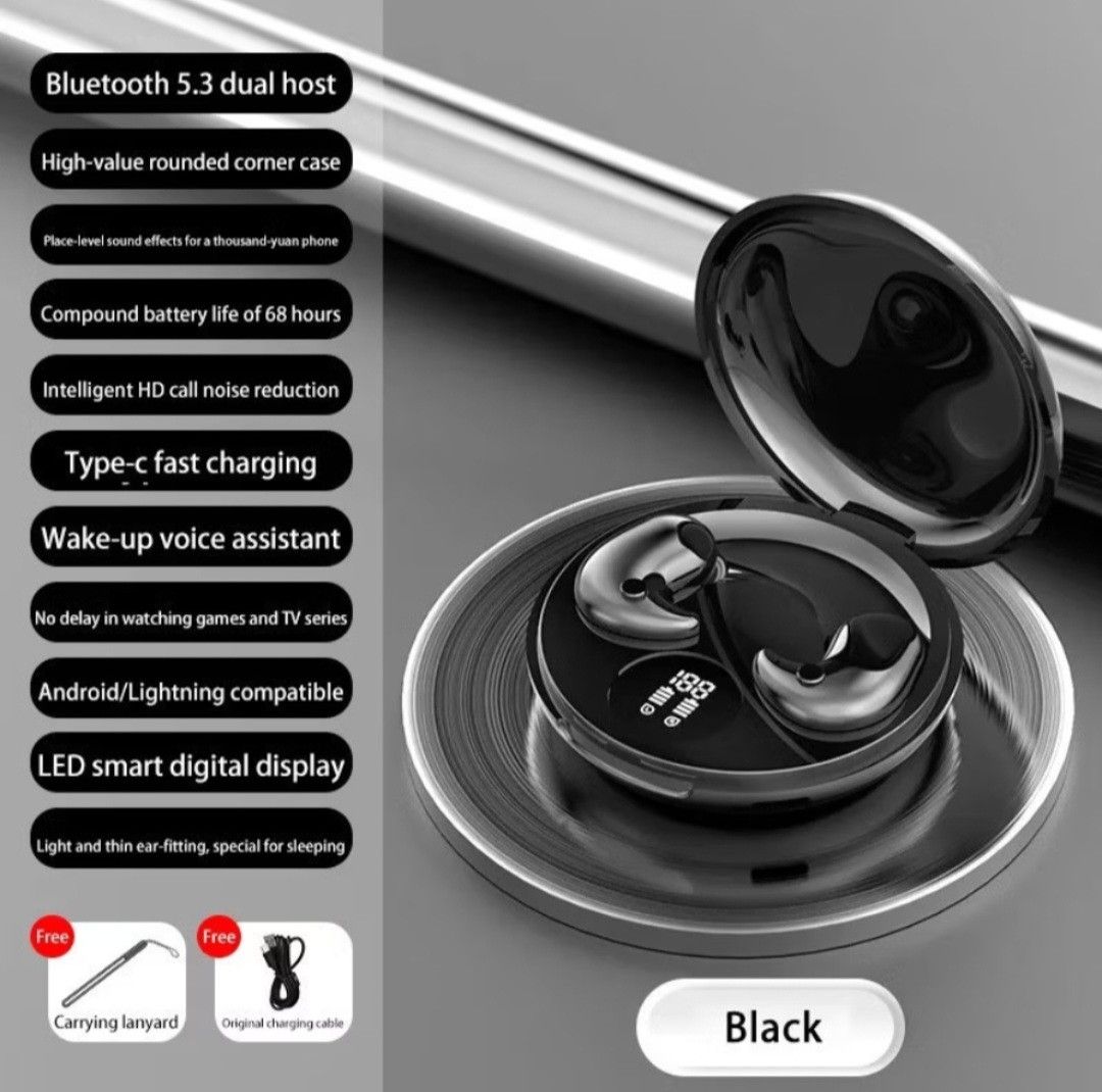 Sleep Wireless Headphones - Black63858045835139112