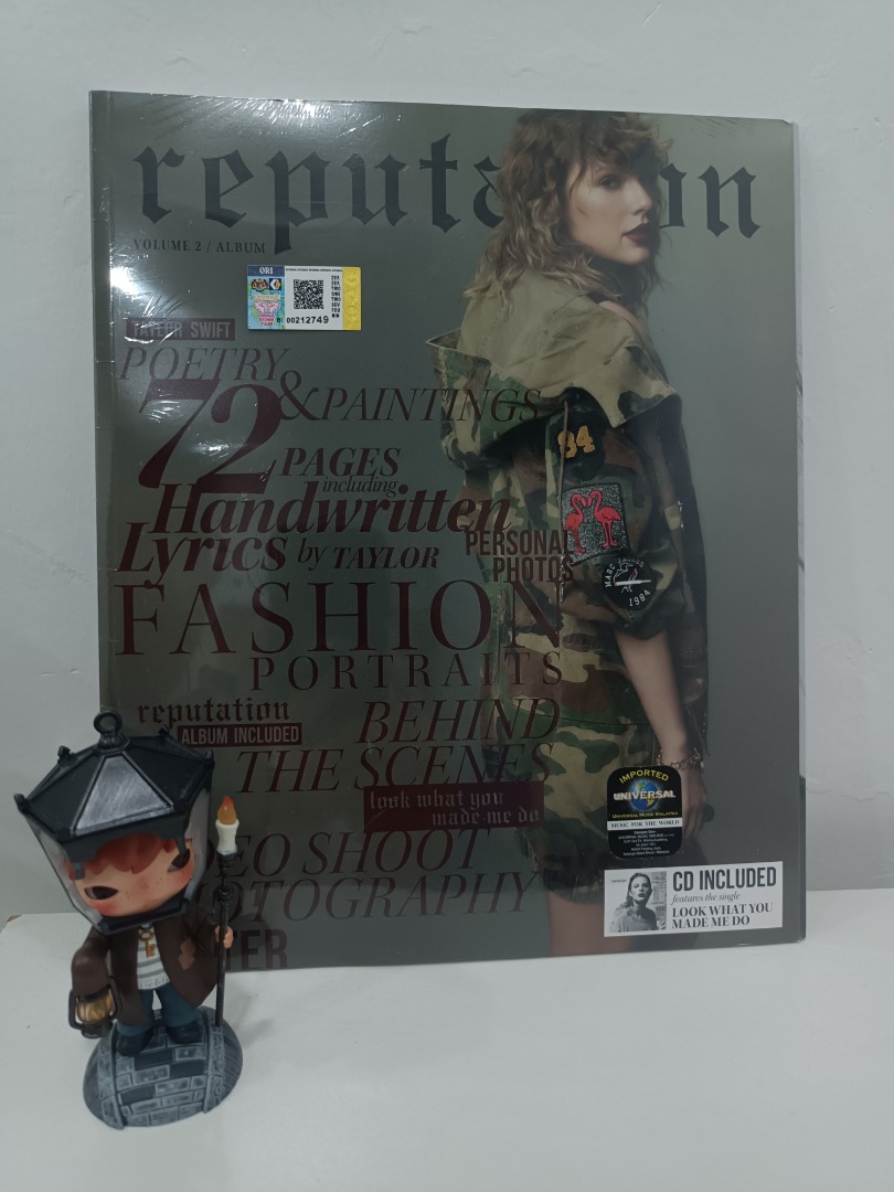 Taylor Swift Reputation vol.2 CD + Magazine Limited Edition (Imported ...