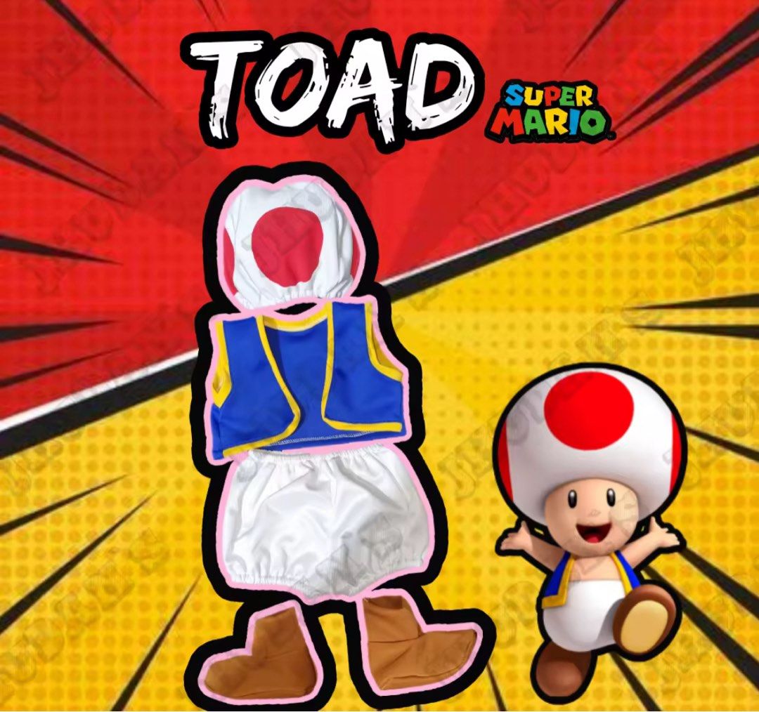 Toad costume for babies (Category: Babies & Kids Fashion) located in Pasig City. Submitted by chase.declutter1 (Listing ID 1394248332, Image 1). Description: Unused. Washed only. .