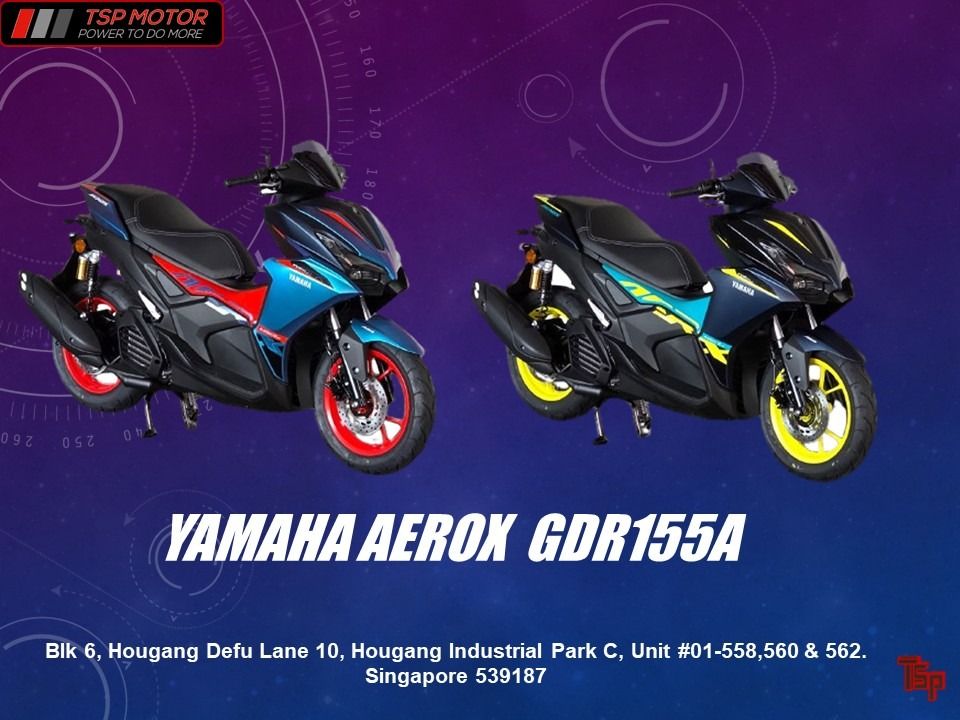 2025 YAMAHA AEROX GDR155A, Motorcycles, Motorcycles for Sale