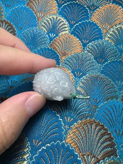 翡翠刺蝟掛飾64185756865025110