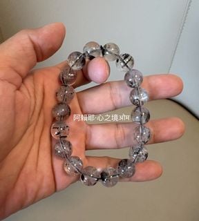 đ Spirit Quartz Bracelet 11-12mm | Natural Double Terminated Crystal | Purification ⢠Sleep Aid ⢠Spiritual Enhancement đ64236505610883110