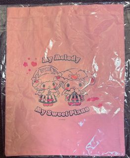 日本一番獎 布袋 My Melody & My Sweet Piano 手提袋64212407102465110