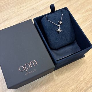 只順豐到付，不面交，SF only ，正品全套 authentic APM Monaco METEORITES 雙流星項鍊925銀 silver necklace64225816187393110
