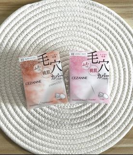 【現貨】包郵 Cezanne Seamless Cover Powder 無縫蜜桃肌覆蓋蜜粉 01 Foggy Beige 02 Mellow Lucent64228425414787110