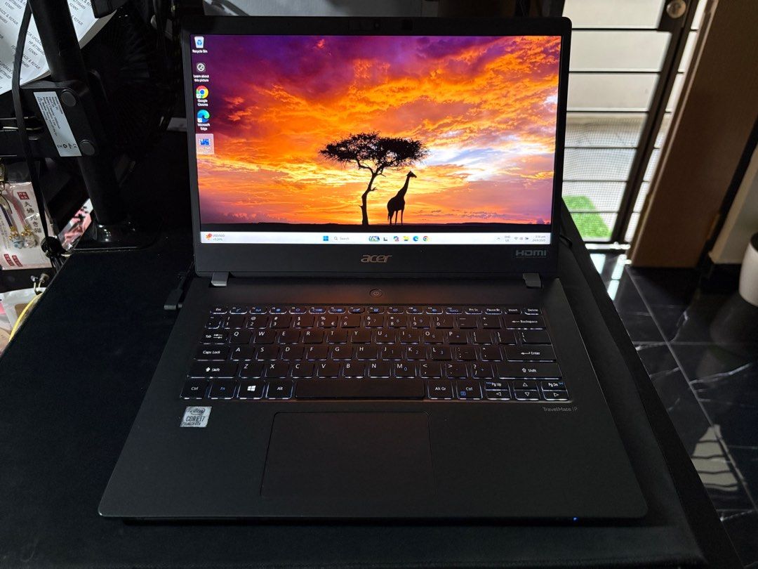 Webcam + Nappe Pour Acer TravelMate 8210 - Pièce Détachée Occasion