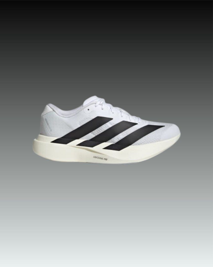 Adidas Adizero EVO SL Cloud White (Category: Activewear) located in Paranaque City. Submitted by gdiviso (Listing ID 1394441089, Image 3). Description: Built light. Feel fast. Adidas Adizero EVO SL Cloud White •Brand New • Available Sizes: 7 | 7.5 | 8 | 8.5 | 9 | 9.5 | 10 | 10.5 | 11 ₱ 8,295 ✅ All pairs are legit/authentic 📍 Parañaque, Bf Homes 📬 DM for more info Follow us on IG @elkickz.ph Follow us on FB @elkickz.ph.