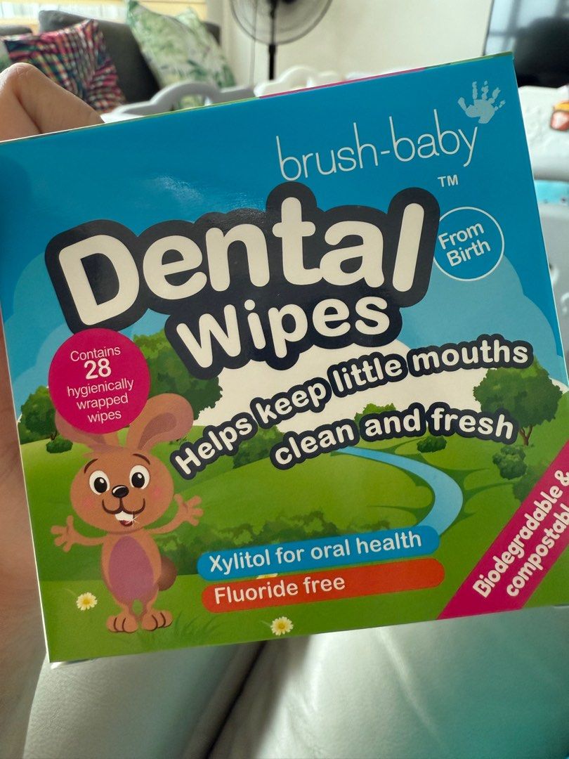 Baby dental wipes (Category: Baby Toiletries & Grooming) located in Taguig. Submitted by jomsalazar (Listing ID 1394476507, Image 1). Description: 20pcs left Courier to be shouldered by buyer.
