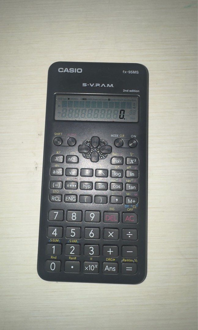 casio fx95ms 2nd edition (NO COVER) (Category: Other Gadgets) located in Manila. Submitted by https.cheschives (Listing ID 1394526175, Image 1). Description: .
