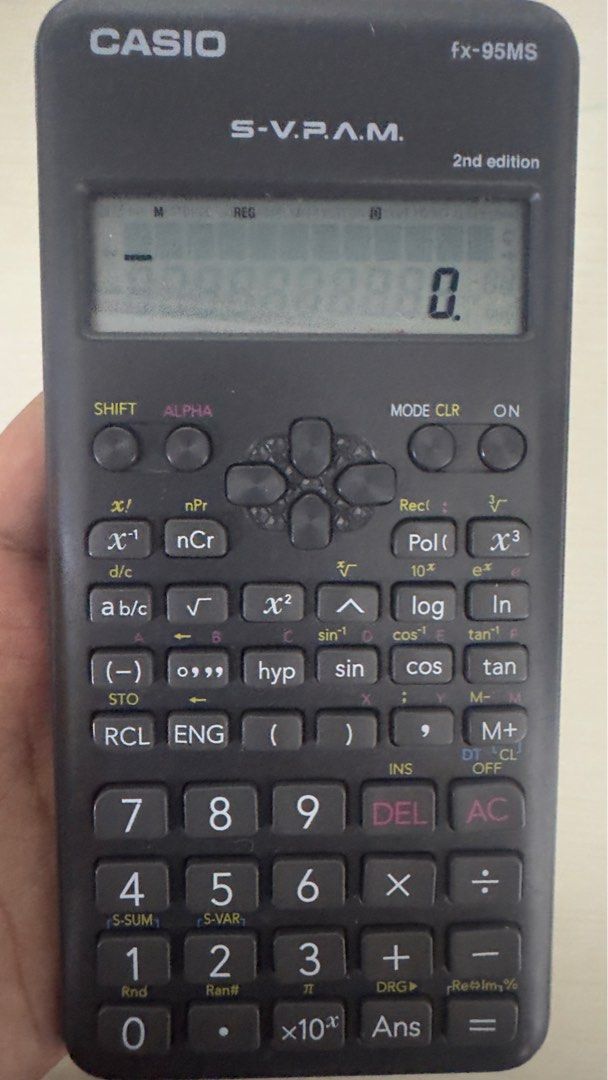 casio fx95ms 2nd edition (NO COVER) (Category: Other Gadgets) located in Manila. Submitted by https.cheschives (Listing ID 1394526175, Image 3). Description: .