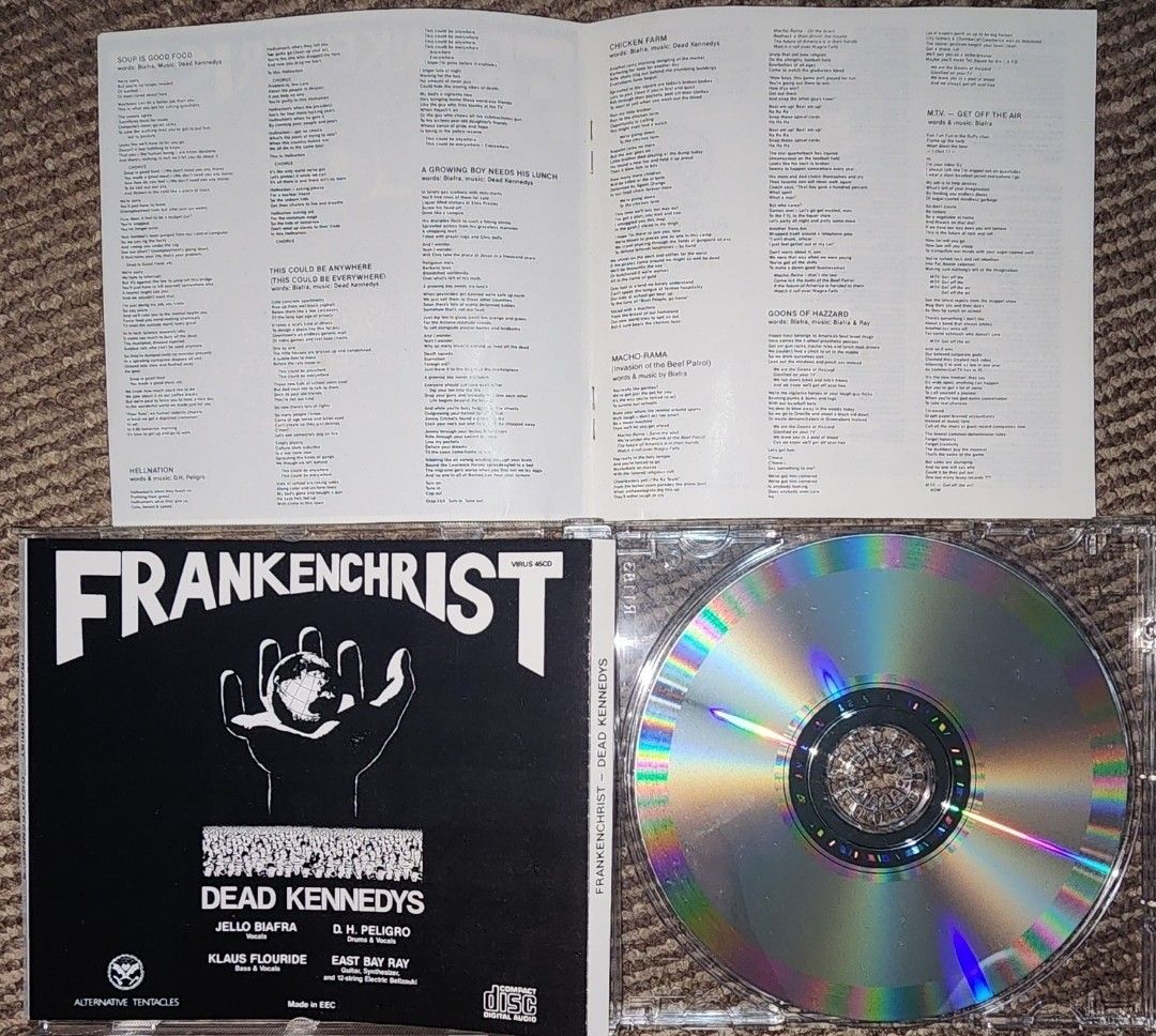 Dead Kennedys - Frankenchrist (Category: CDs & DVDs) located in Cebu City. Submitted by g_roshamboo (Listing ID 1394579204, Image 3). Description: .