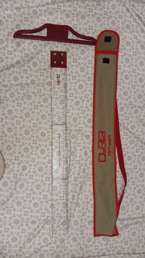 Durer T-Square 787-524 (Category: Looking For) located in Makati City. Submitted by rbbql (Listing ID 1394557344, Image 1). Description: 24 Inches/ 60mm Width = 6cm Check my listing for other drafting materials for engineering/architecture .