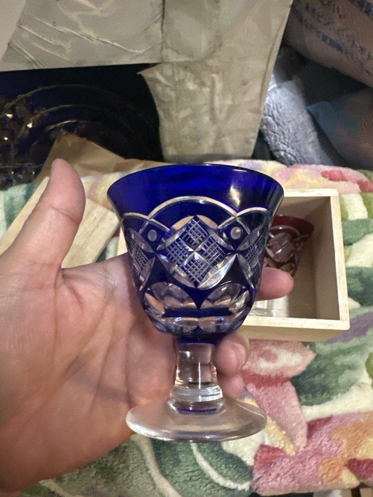 Edo Kiriko Kaiseki cups (Category: Coffee & Tea Tableware) located in Antipolo. Submitted by queens.collections (Listing ID 1394530769, Image 3). Description: Skukl.