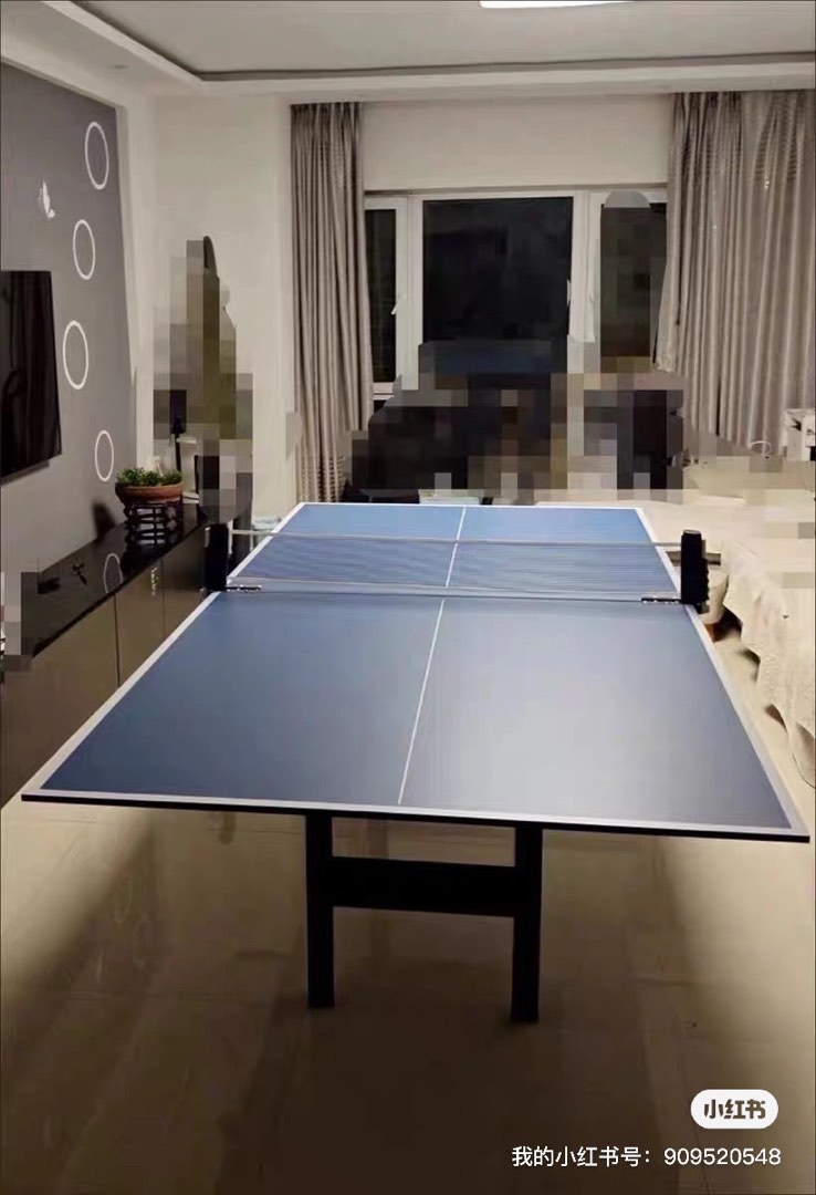 Foldable Ping Pong Table - Blue, Furniture & Home Living, Furniture ...
