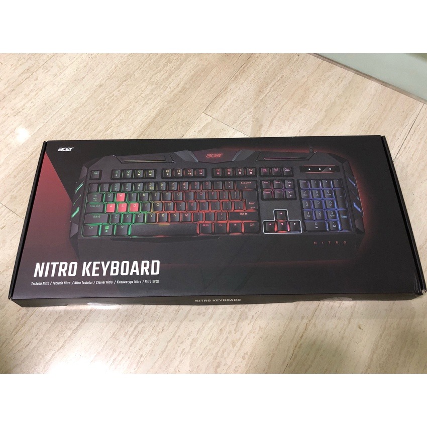 Gaming Keyboard Acer Predator Nitro (+FREE gifts), Computers & Tech ...