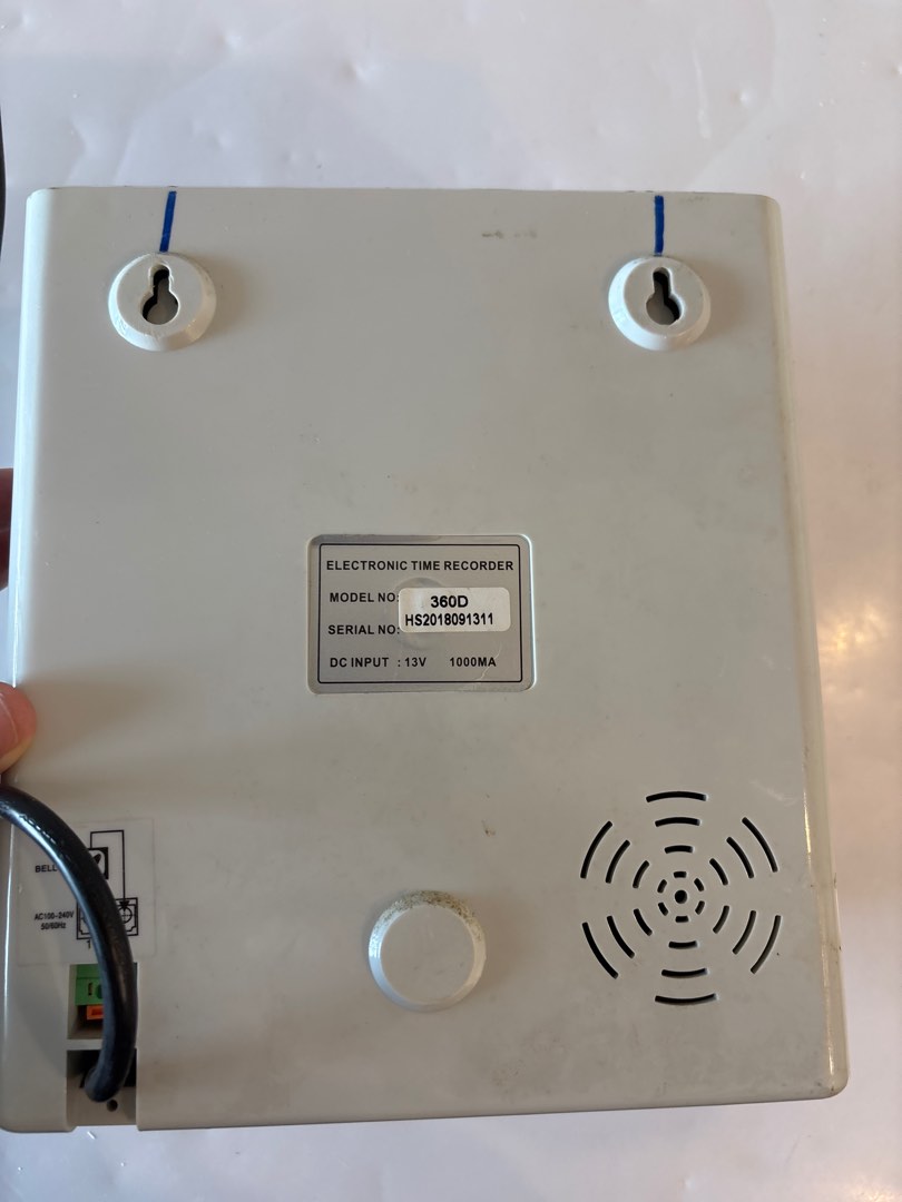 GM Geomaster 360D Electronic Time Recorder, Computers & Tech, Office ...