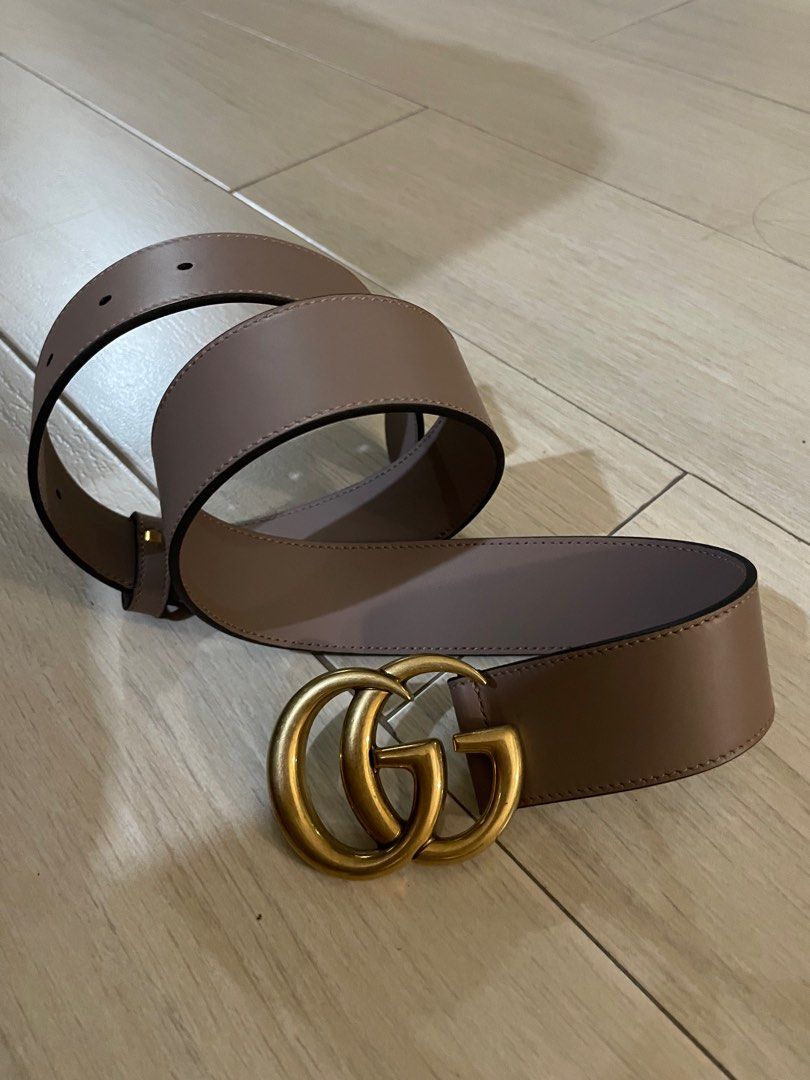 Gucci GG Marmont Belt (Category: Luxury Accessories) located in Bulacan. Submitted by marialucy (Listing ID 1394537869, Image 3). Description: Like new gucci belt with minor damage (not noticeable). Can show proof that it’s original and bought from the mall. Size 80 women’s belt (can fit up to 32 inches waist) Double your money back if proven fake. Selling it low cos it’s too small on me already. Can meet up so you can check. .