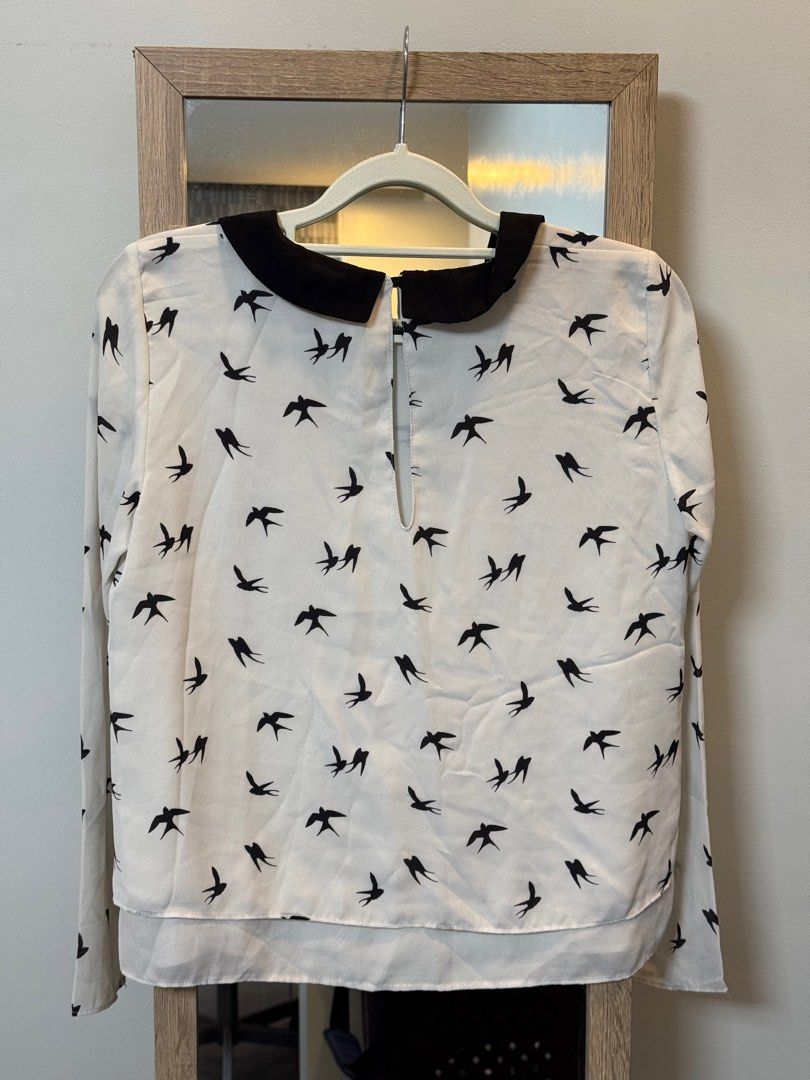 H&M Longsleeves (Category: Longsleeves) located in Makati City. Submitted by sphpnd (Listing ID 1394534114, Image 2). Description: H&M Longsleeve —32 is xxs but can fit until 36 small —perfect for work fit, double lining —no flaws; last price ₱250 📍 Makati/Paranaque 〰️ Meet up: Ayala Malls Manila Bay 📩 PM if interested!.