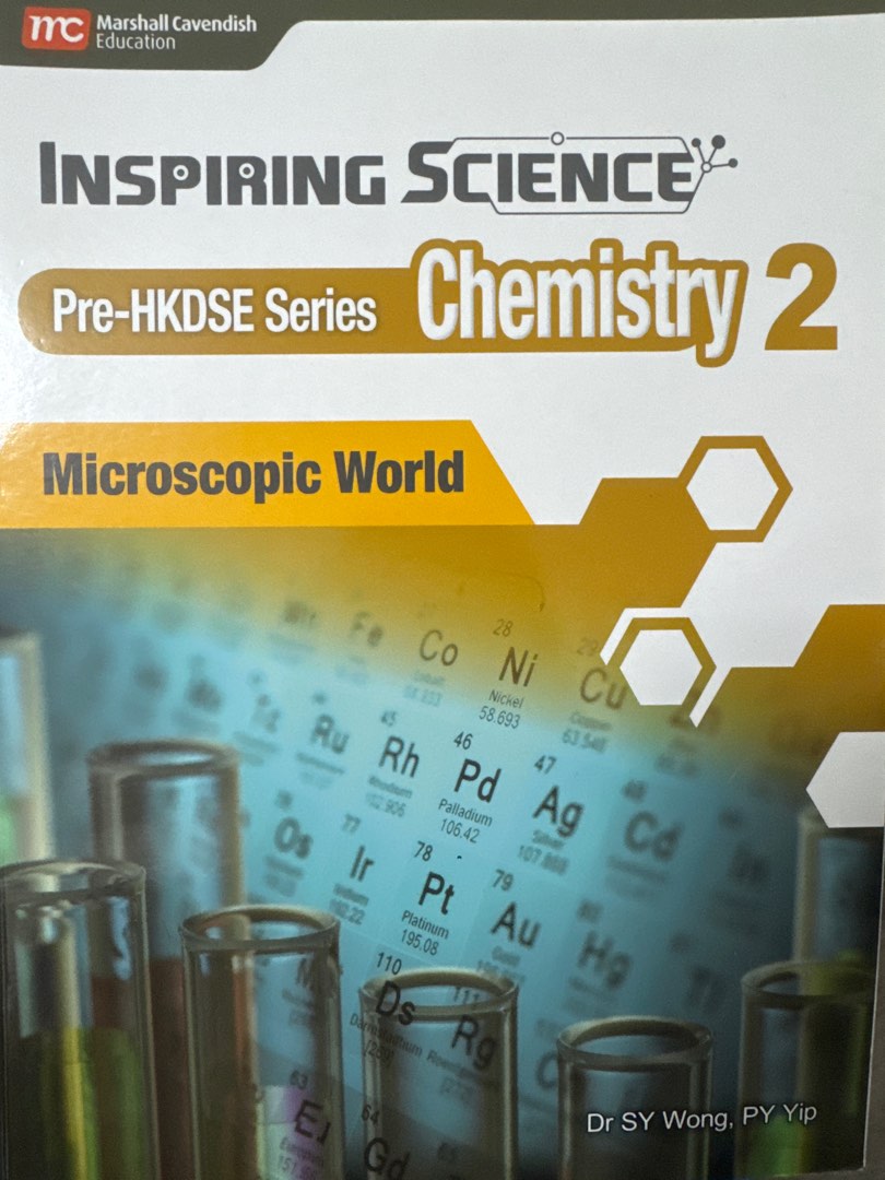Inspiring Science Chemistry 2 Pre-HKDSE Series, 興趣及遊戲, 書本 & 文具, 教科書 ...