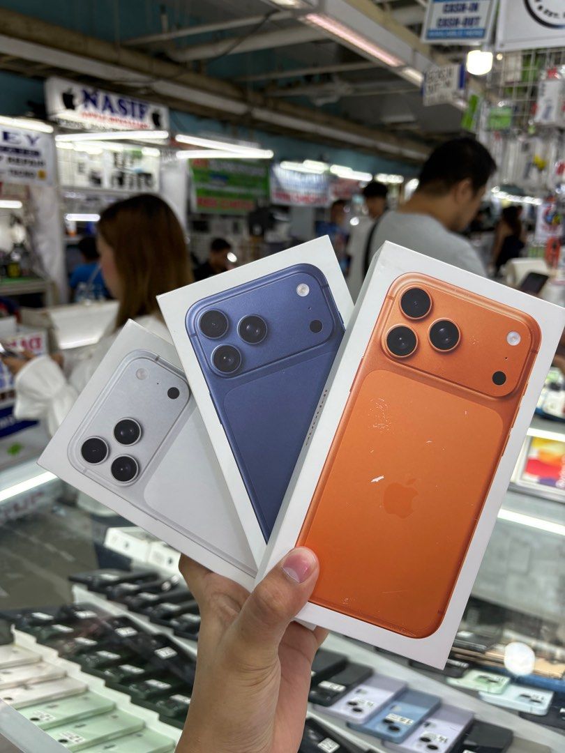iPhone 17 Pro Max 256GB , 512GB , 1TB & 2TB Available (Category: iPhone 17 Series) located in Pasig City. Submitted by FarAndRayShop (Listing ID 1394487122, Image 1). Description: OPEN FOR SWAP/SELLING/BUYING (RFS: Buy and Sell) iPhone 17 Series •17 •17 Air •17 Pro •17 Pro Max •Brandnew •Authentic Phone Message us for fast transaction‼️ Physical store in Greenhills Shopping Center XE-12 Stall Number Look For Rayray Or Anika NO CASH INSTALLMENT We
