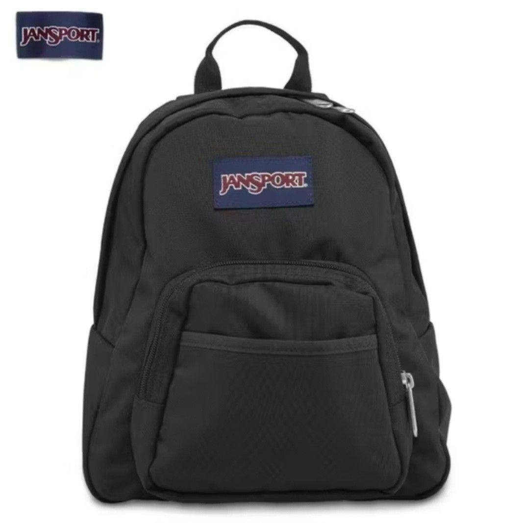 Jansport Mini Backpack Black Half Pint 10L (Category: Backpacks) located in Davao. Submitted by jilly07 (Listing ID 1394440412, Image 1). Description: - Black Jansport mini backpack, half pint 10L - Main compartment - Front zippered pocket - Adjustable shoulder straps - Top handle - Jansport logo on front - Compact and stylish design - Bought in Jansport Store ❌No COD/COP as I am a full time worker ❌Joy/Bogus buyer/reserver will be automatically 