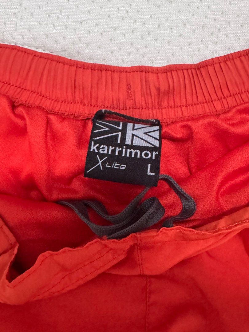 Karimor Run- Men (Category: Shorts) located in Sungai Bakap. Submitted by _ddennis (Listing ID 1394485532, Image 3). Description: -Karimor Run Men 🇬🇧 -Free Postage / Meet-up -Size Waist: 38CM Length: 40CM -No defect / hole / fray / tear, used with care -Pockets at the back .