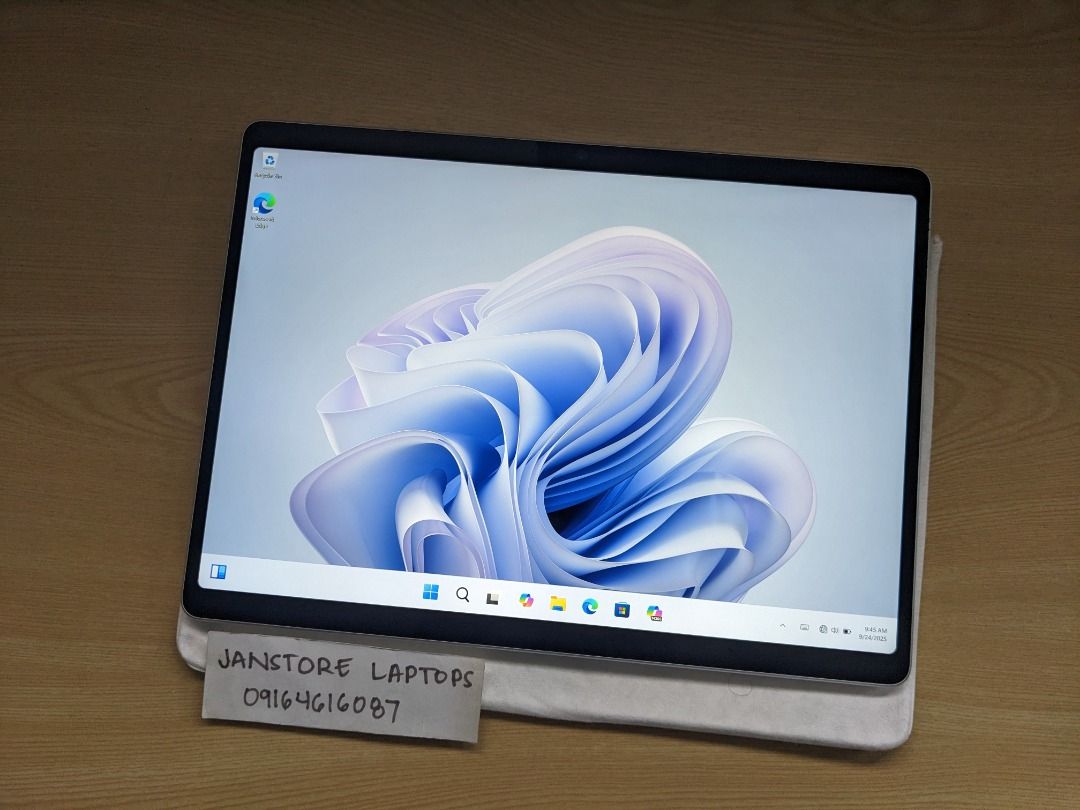 Microsoft Surface Pro 10 Intel Core Ultra 7 165U 16GB 512SSD (Category: Laptops & Notebooks) located in Quezon City. Submitted by janstore-computer-trading (Listing ID 1394569254, Image 1). Description: Model : Microsoft Surface Pro 10 (Intel Core Ultra 7 165U ,16GB ram and 512GB SSD) Condition : Good as new , Battery Cycle Count - 2 only Price : 59,999 Mall Price : 110,000 Specs: Processor : Intel Core Ultra 7 165U 12th Gen 12 Cores 14 Threads (