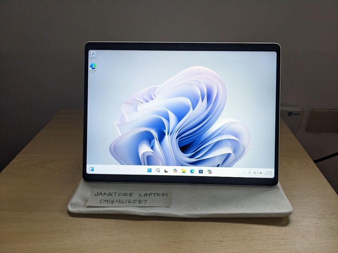 Microsoft Surface Pro 10 Intel Core Ultra 7 165U 16GB 512SSD (Category: Laptops & Notebooks) located in Quezon City. Submitted by janstore-computer-trading (Listing ID 1394569254, Image 3). Description: Model : Microsoft Surface Pro 10 (Intel Core Ultra 7 165U ,16GB ram and 512GB SSD) Condition : Good as new , Battery Cycle Count - 2 only Price : 59,999 Mall Price : 110,000 Specs: Processor : Intel Core Ultra 7 165U 12th Gen 12 Cores 14 Threads (