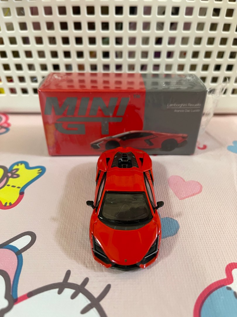Mini GT Lamborghini Revuelto Arancio Dac Lucido #774 - Scala 1/64 - Edizione Limitata 2024