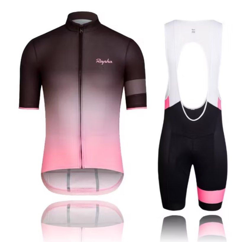 RAPHA Pro Cycling Jersey Set (Category: Bicycles) located in Taguig. Submitted by nj_sells (Listing ID 1394578856, Image 1). Description: FS: 📍RAPHA Pro Cycling Jersey Set Short Sleeve + Mountain Bike Clothes Details: Size: Small ✔️Original Price: Php 1,300 💲Selling Price: Php 1,099 + sf 📌Location: Taguig City 🧾Mode of Payment: Gcash ✔️Condition: 10/10 📦Courier: Grab/Lalamove .