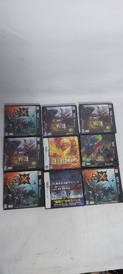 SD Gundam G Generation DS Games (Category: Nintendo) located in Quezon City. Submitted by jpnvintageonline (Listing ID 1394508357, Image 1). Description: - SD Gundam G Generation DS game collection. - Includes multiple titles. - All games in original cases. - Cases show minimal wear. - Perfect for Gundam fans and collectors. - Each game is a DS cartridge..