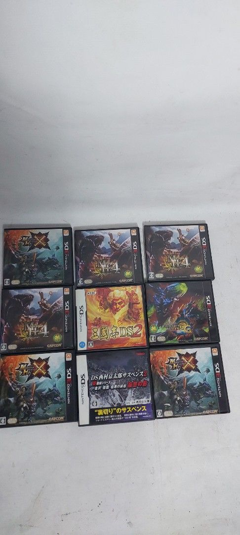 SD Gundam G Generation DS Games (Category: Nintendo) located in Quezon City. Submitted by jpnvintageonline (Listing ID 1394508357, Image 3). Description: - SD Gundam G Generation DS game collection. - Includes multiple titles. - All games in original cases. - Cases show minimal wear. - Perfect for Gundam fans and collectors. - Each game is a DS cartridge..