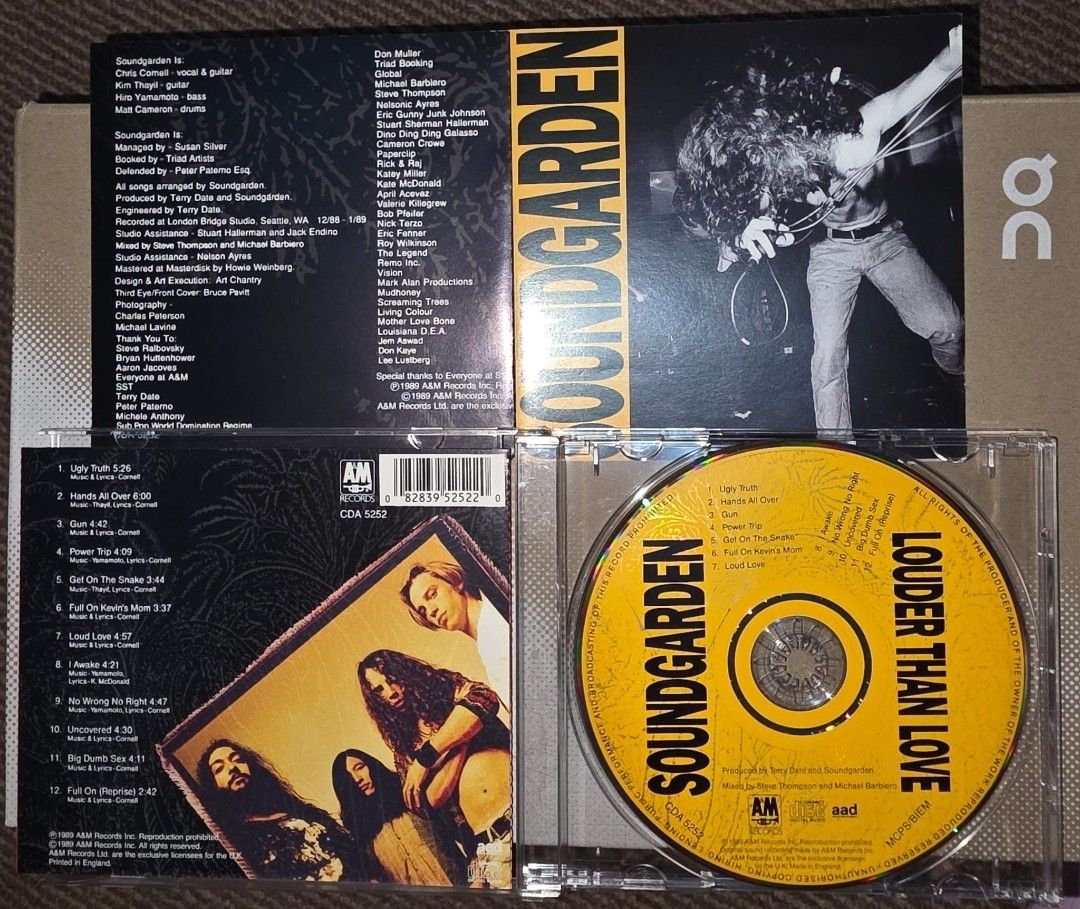 Soundgarden - Louder Than Love (Category: CDs & DVDs) located in Cebu City. Submitted by g_roshamboo (Listing ID 1394584242, Image 2). Description: .
