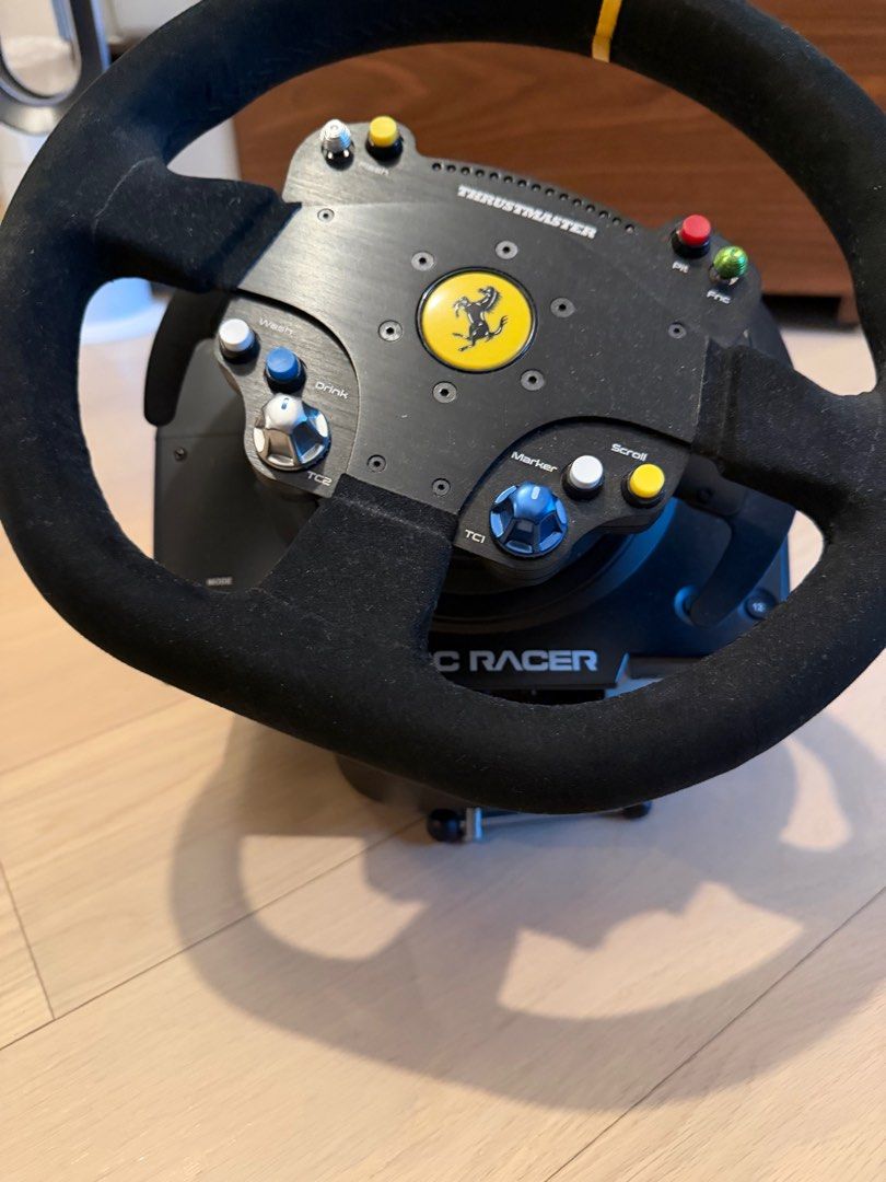Thrustmaster TS-PC RACER Ferrari 488 Challenge Edition racing wheel ...